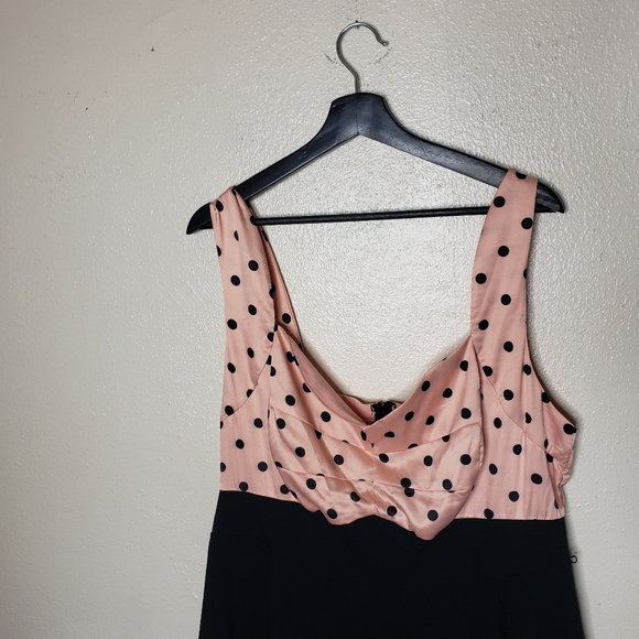 Torrid Polka Dot Black Swing Dress - Picture 3 of 7